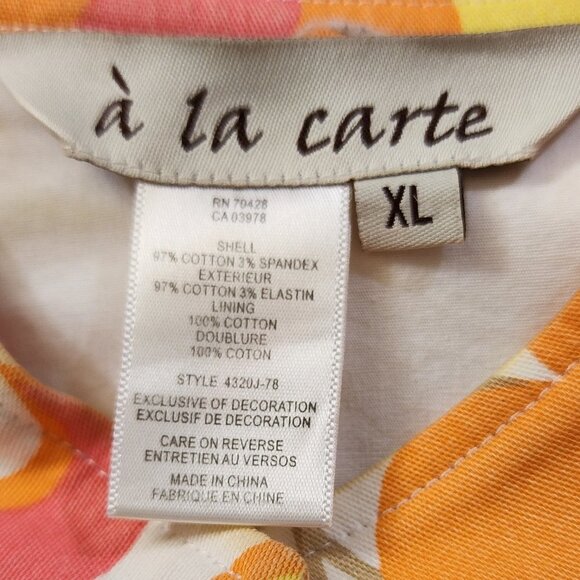 A LA CARTE FLORAL PRINT JACKET - Picture 5 of 5